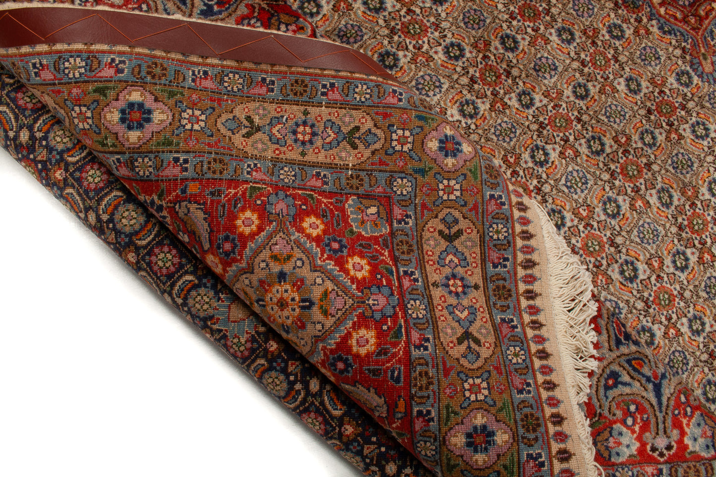 Wool & Silk Persian Moud Rug