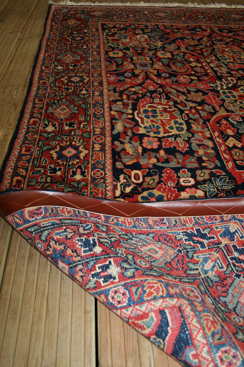 Semi-Antique Persian Meshkabad Rug