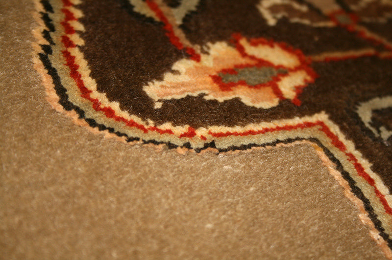 Indian Kashmir Wool & Silk Rug