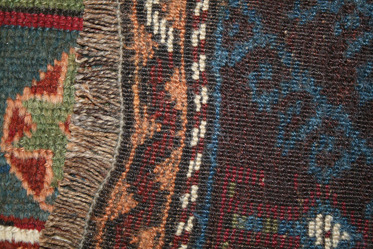 Antique Caucasian Karabagh Runner Rug