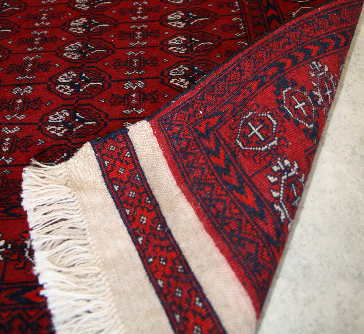 Afghan Turkman Runner Rug