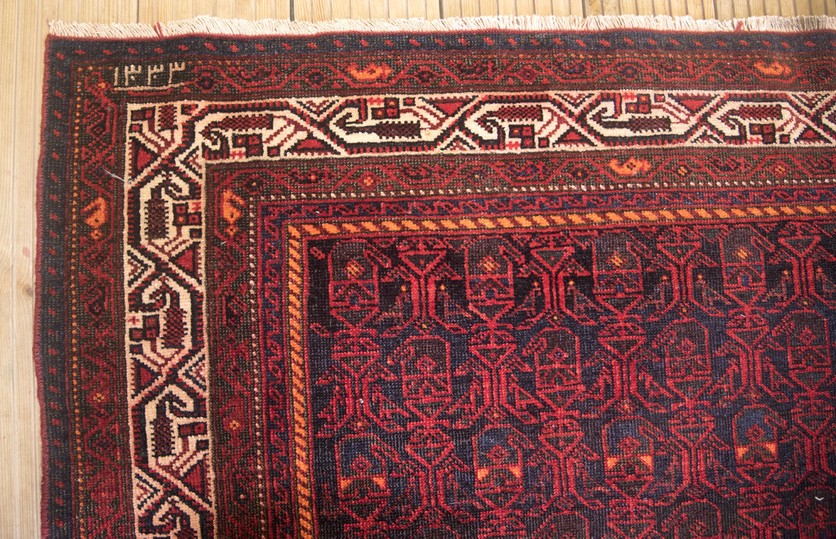 Antique Persian Malayer Rug