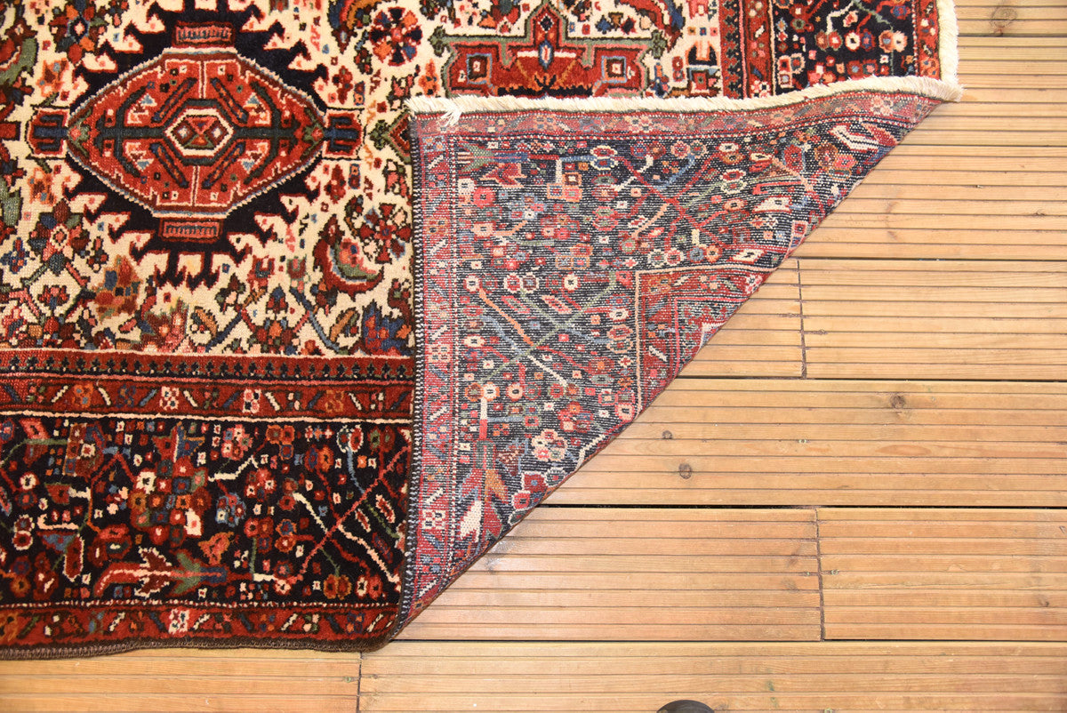 Semi-Antique Persian Gharacheh Rug
