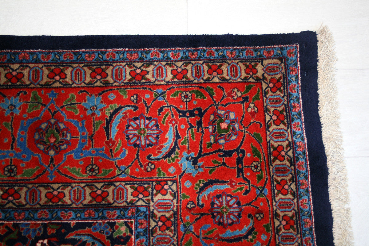 Semi-Antique Persian Tabriz Rug