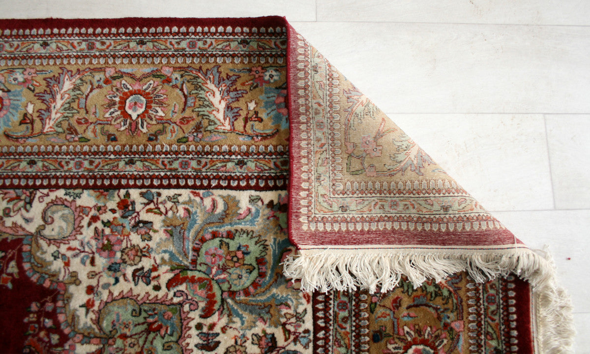 Semi-Antique Persian Kerman Rug