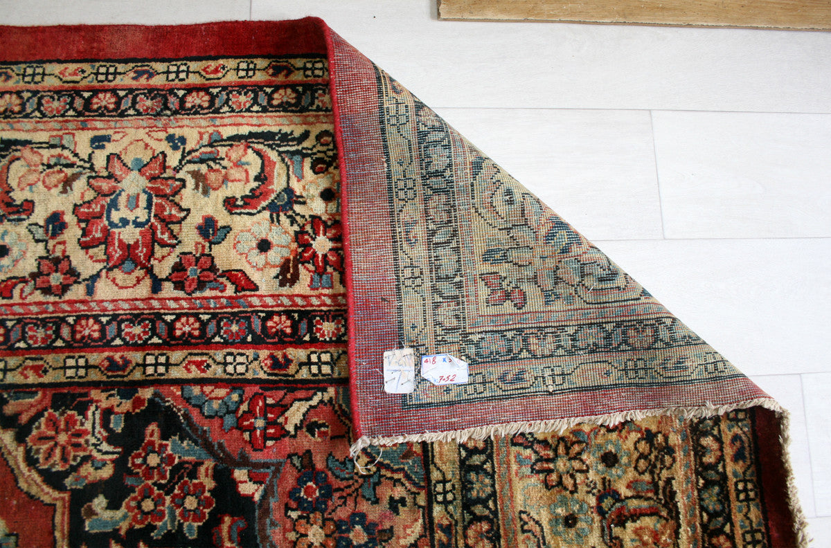Semi-Antique Persian Sarouk Rug