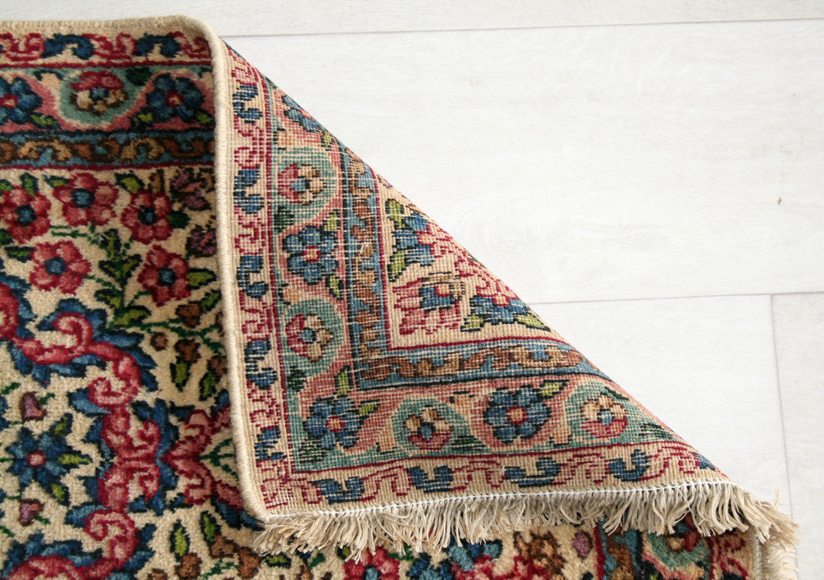 Semi-Antique Persian Kerman Rug
