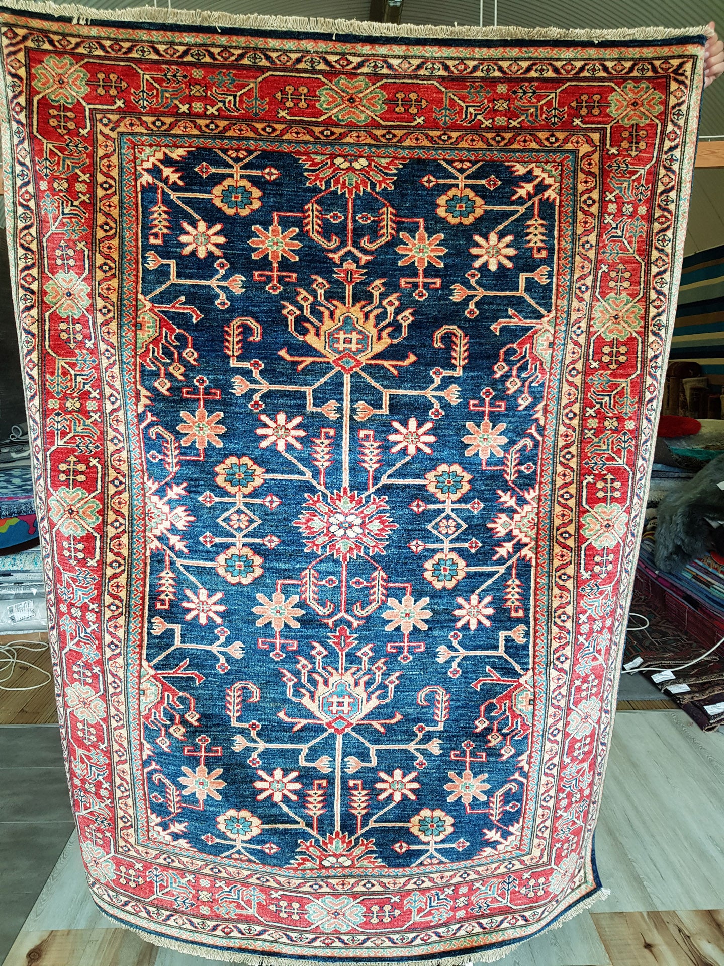 Afghan Super Kazak Rug