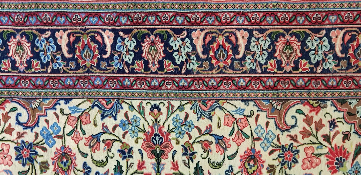 Semi-Antique Persian Bijar Rug