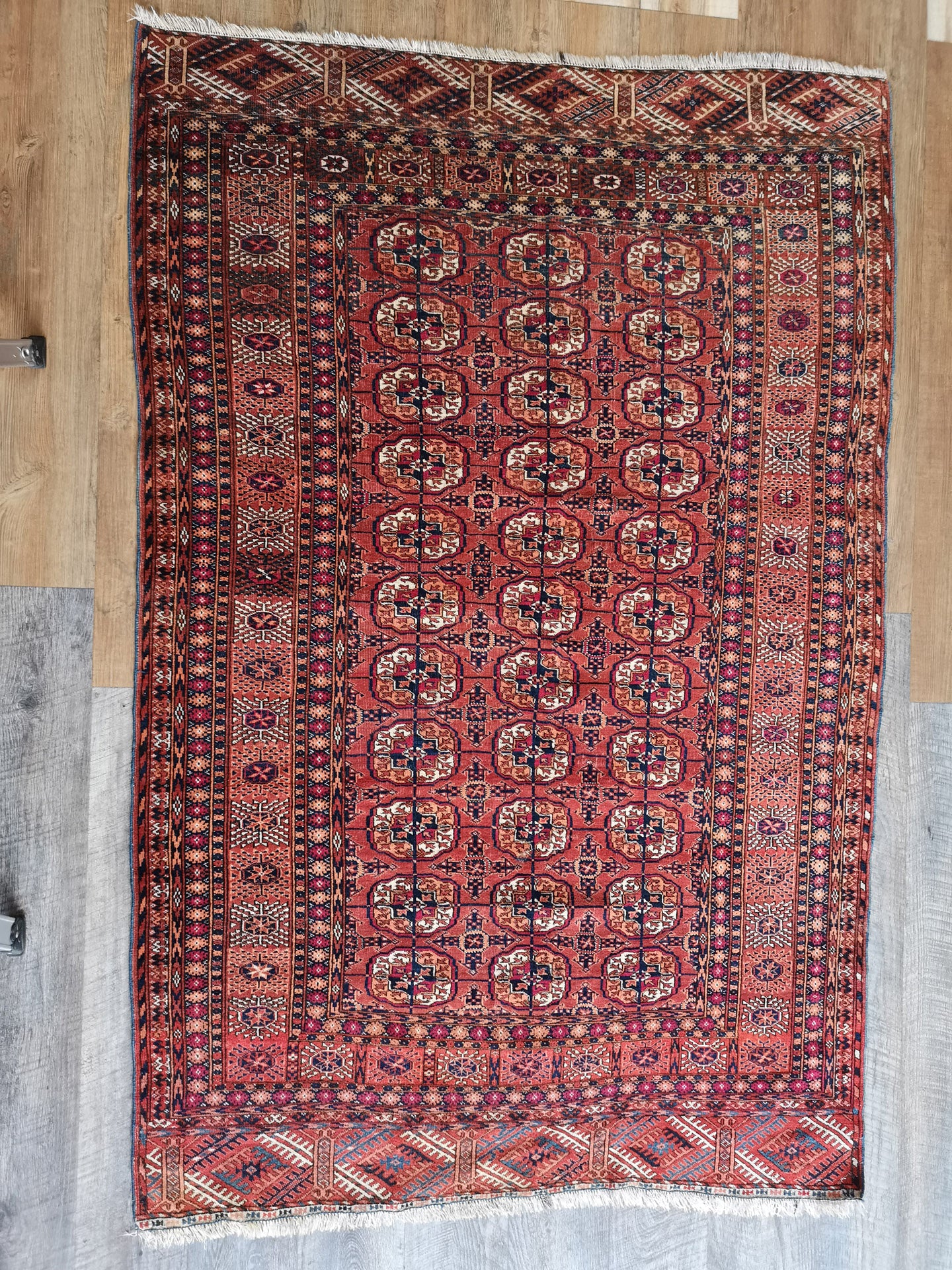 Antique Afghan Ersari Rug