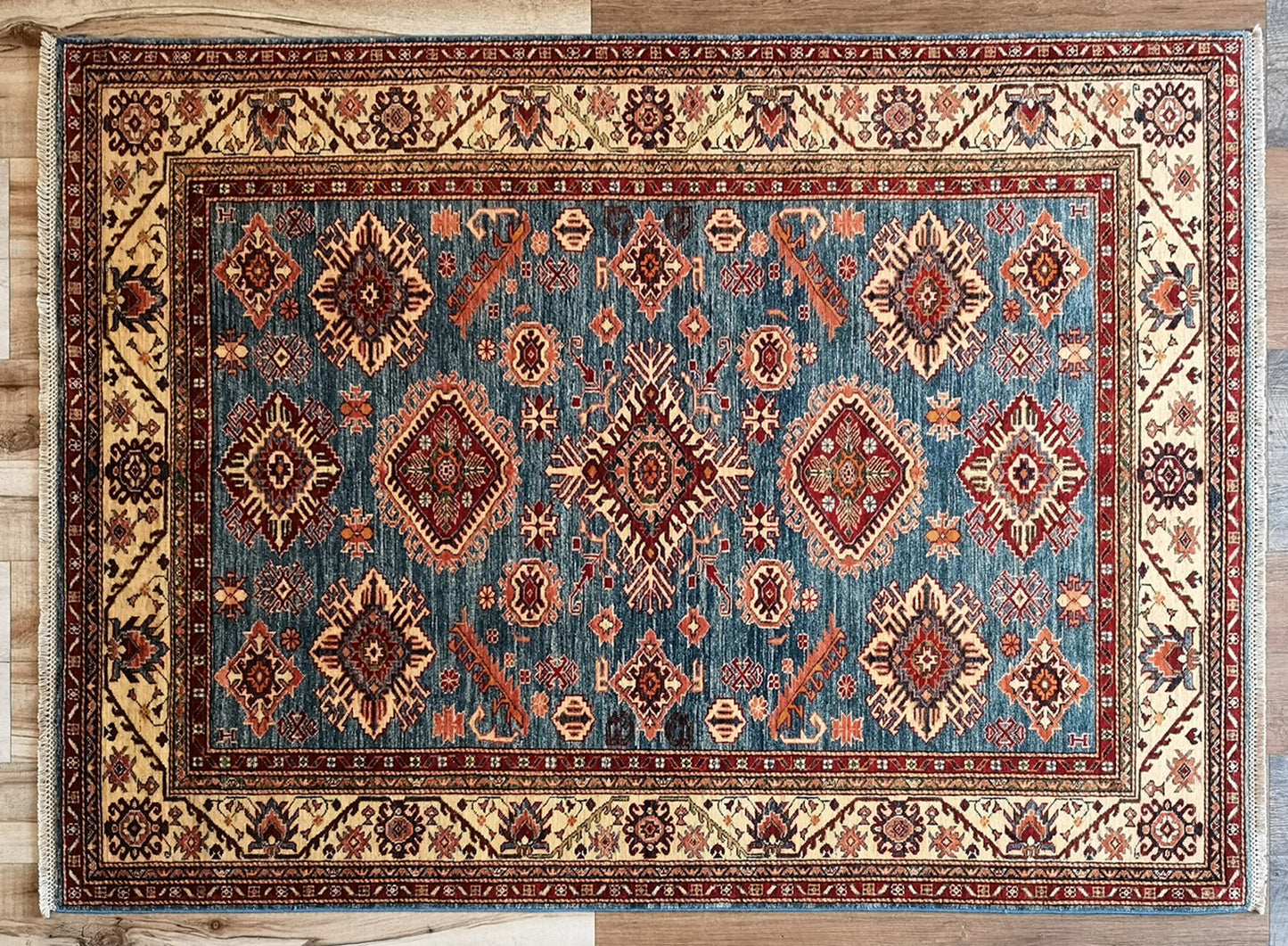 Afghan Super Kazak Rug