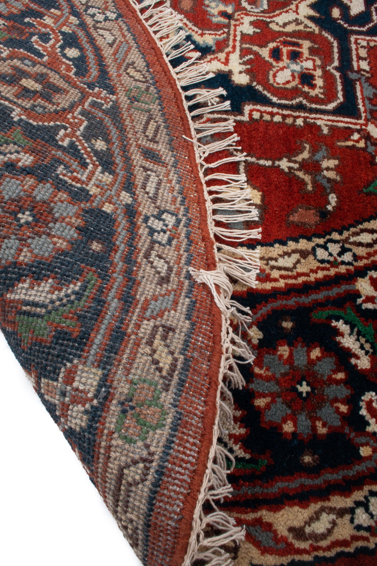 Indian Serapi Square Rug