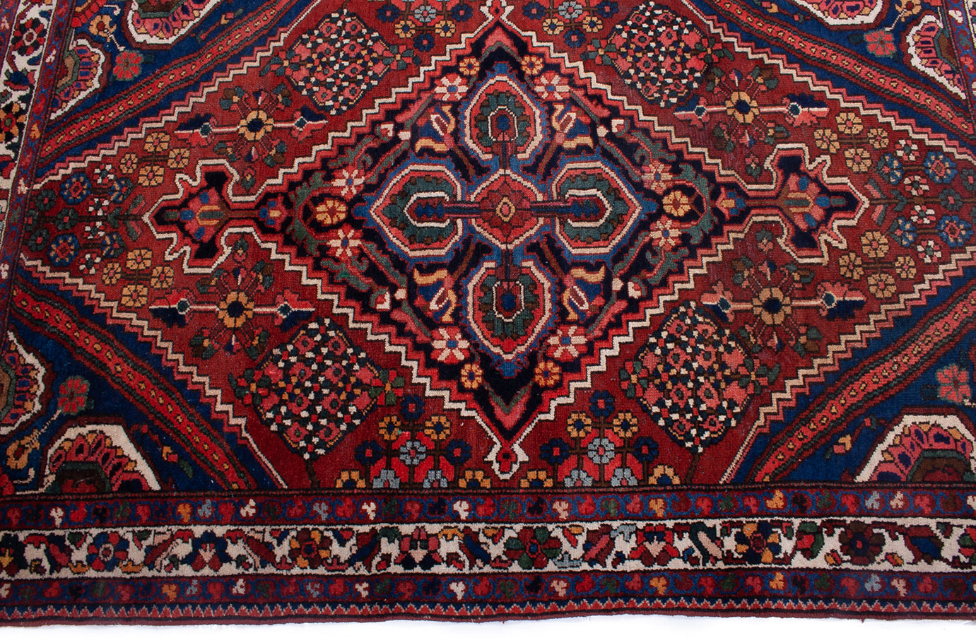 Semi-Antique Persian Bakhtiari Rug