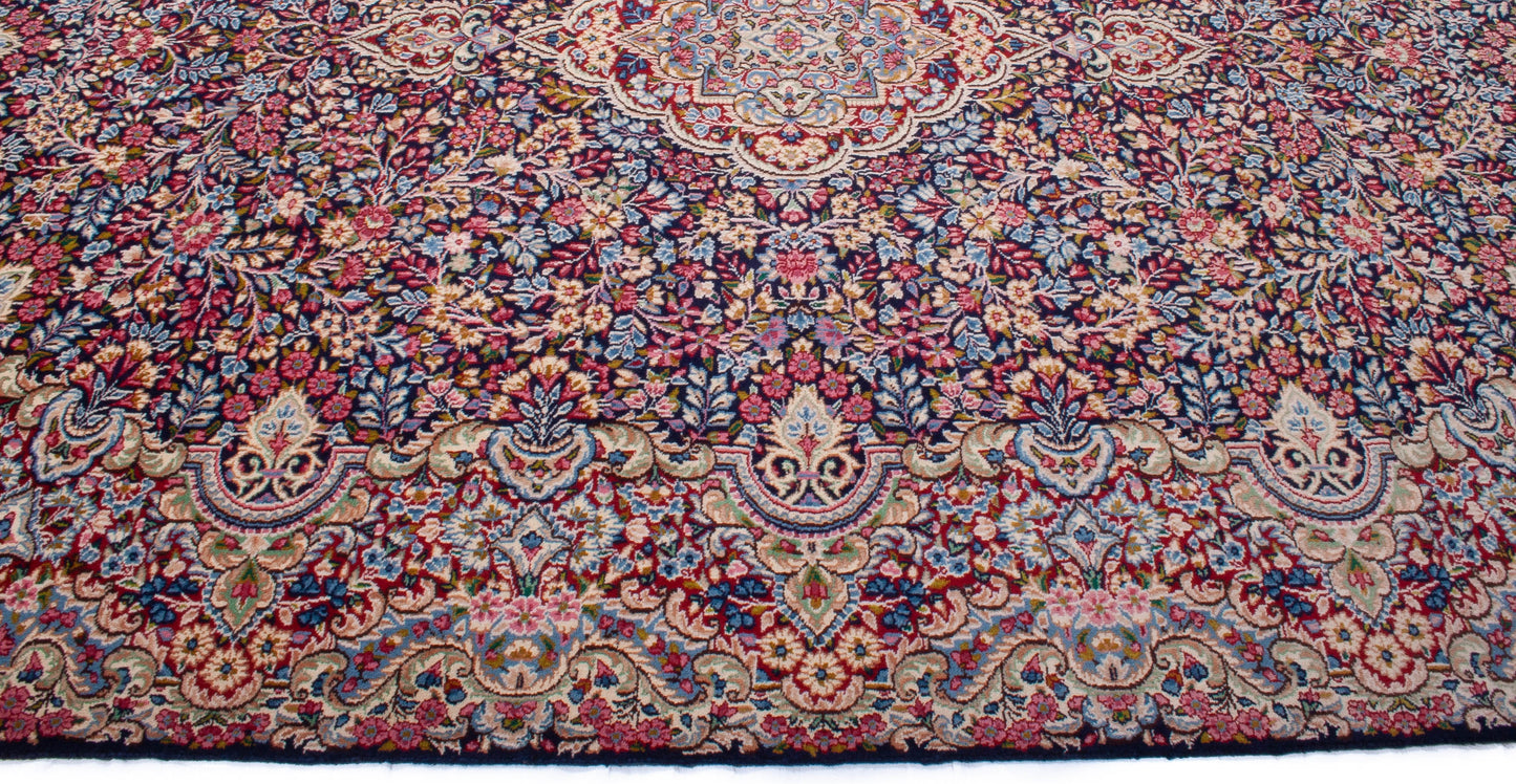 Semi-Antique Persian Kerman Rug