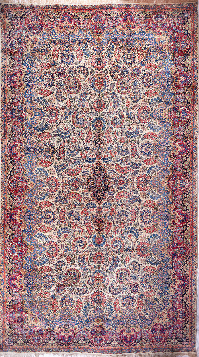 Persian Kerman Lavar Rug