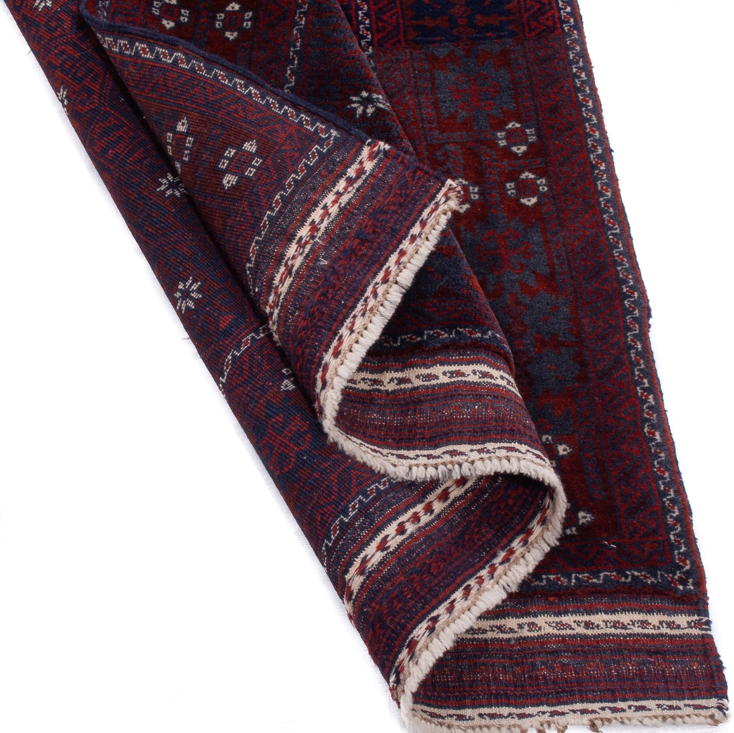 Semi-Antique Persian Turkmen Rug