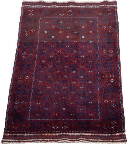 Semi-Antique Persian Turkmen Rug