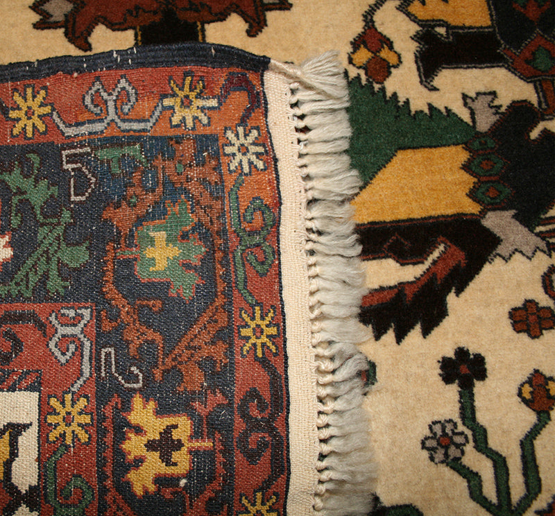 Semi-Antique Persian Ghoochan Rug