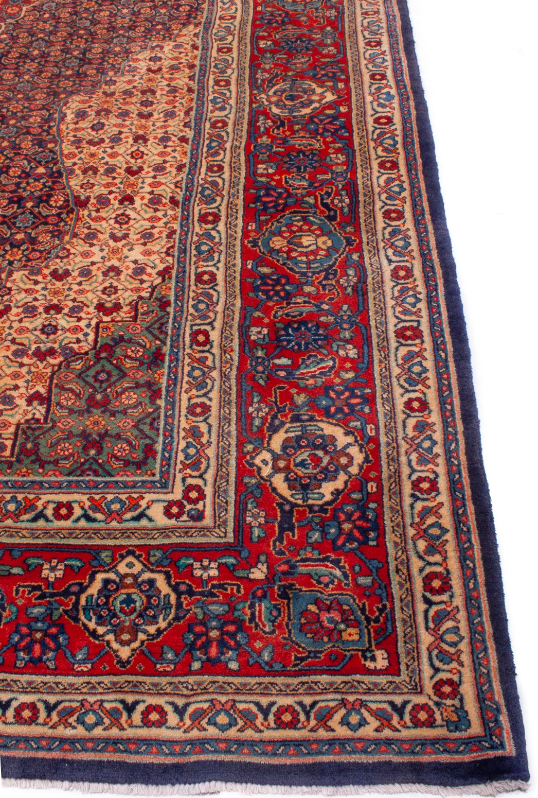 Semi-Antique Persian Sarouk Rug