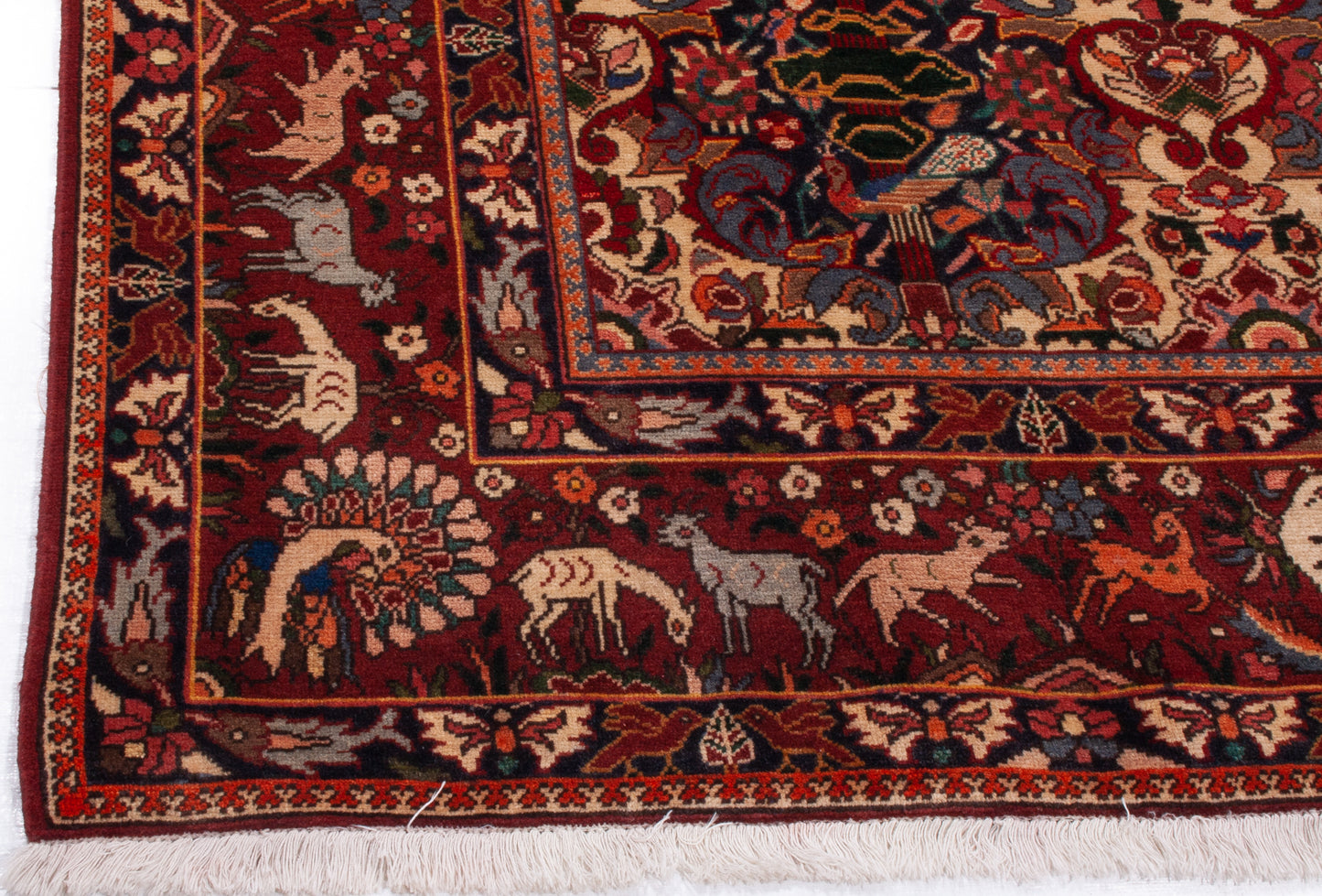 Semi-Antique Persian Bakhtiari Rug