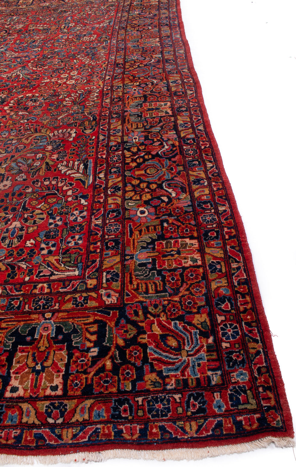 Antique Persian Sarouk Rug