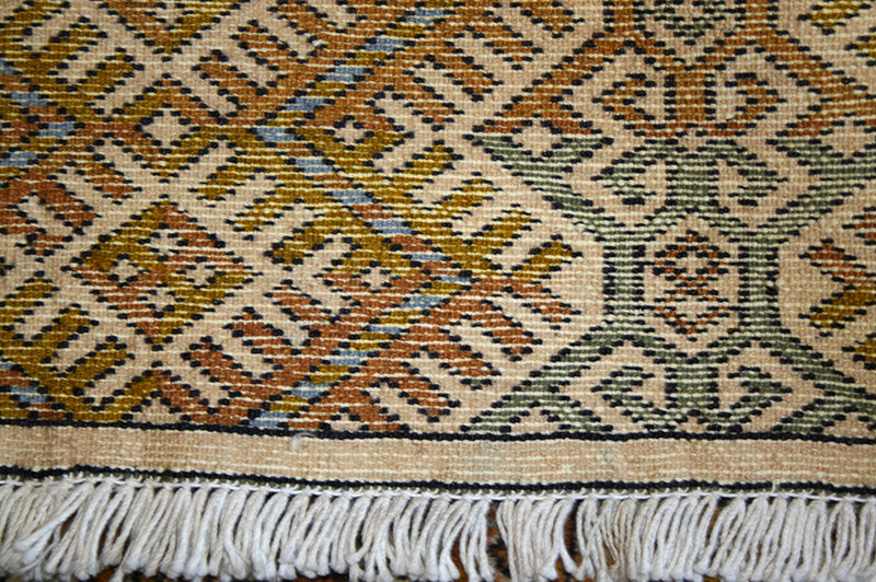 Semi-Antique Persian Turkman Rug
