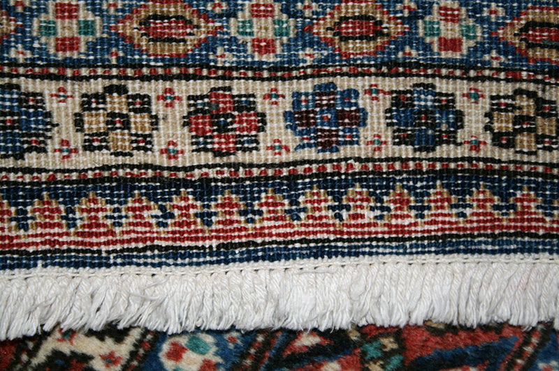 Semi-Antique Persian Ardabil Rug