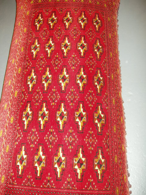 Semi-Antique Persian Turkman Cushion