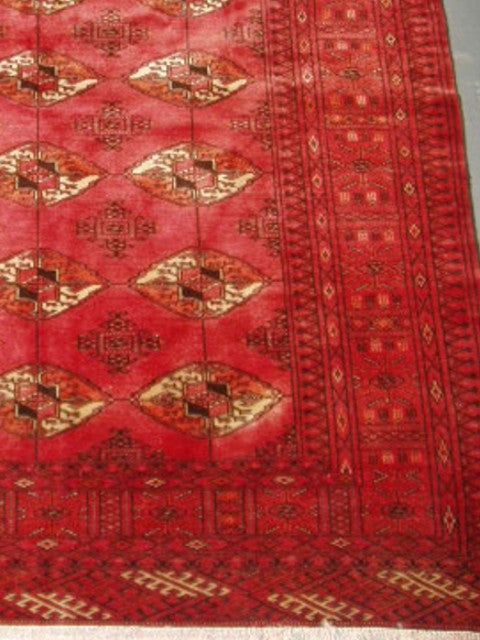 Semi-Antique Persian Turkman Rug