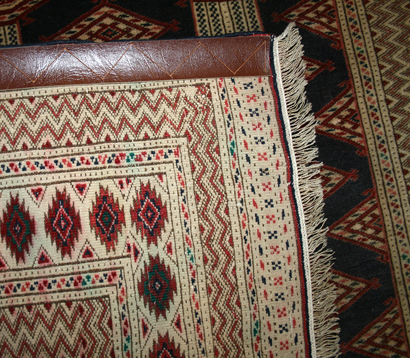 Semi-Antique Persian Turkman Rug