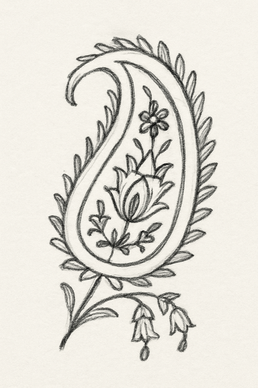 The Boteh Motif: From Persia to Paisley