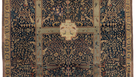 Persian Garden Carpet: Mapping Paradise in Weave