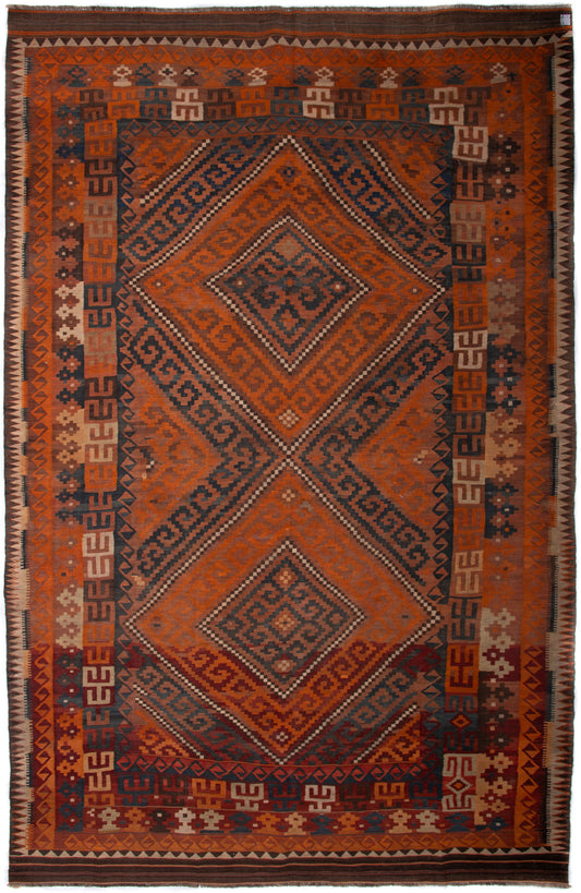 Antique Afghan Kilim Rug