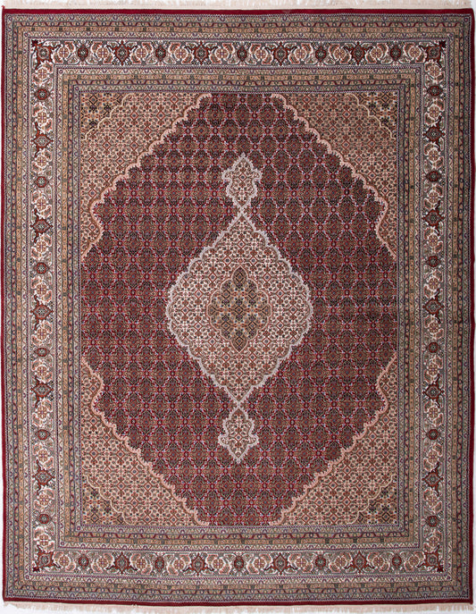 Indian Mahi Tabriz Rug
