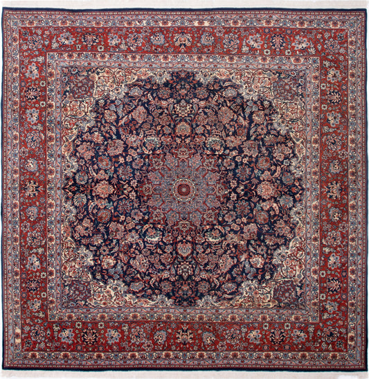 Chinese Tabriz Square Rug