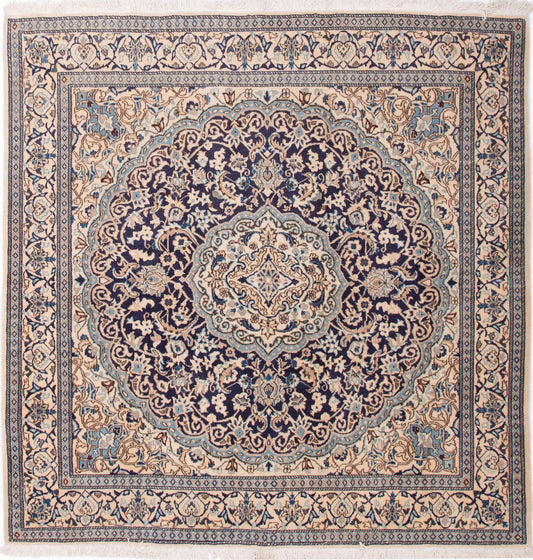 Persian Tabas Square Rug