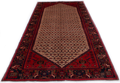 Semi-Antique Persian Hamadan Rug