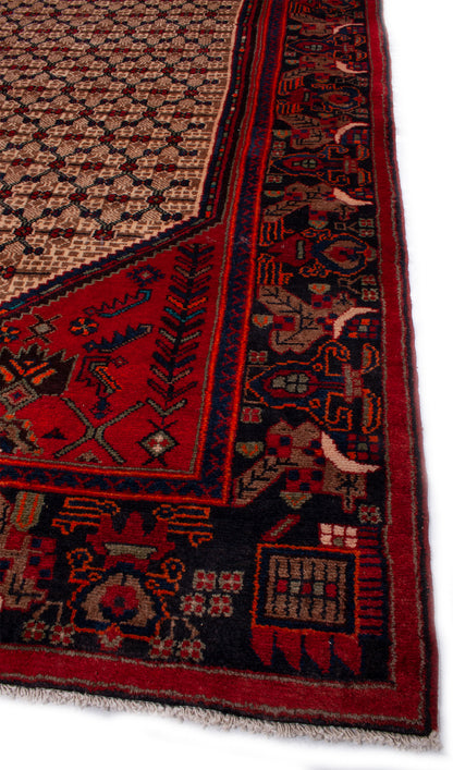 Semi-Antique Persian Hamadan Rug