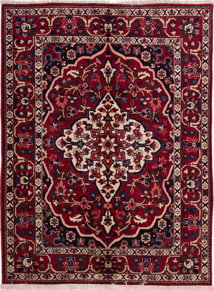 Semi Antique Persian Bakhtiari Rug