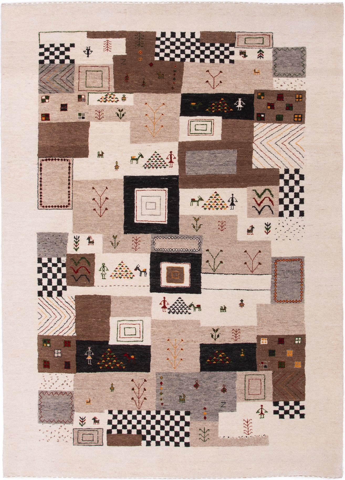 Indian Lori Baft Rug
