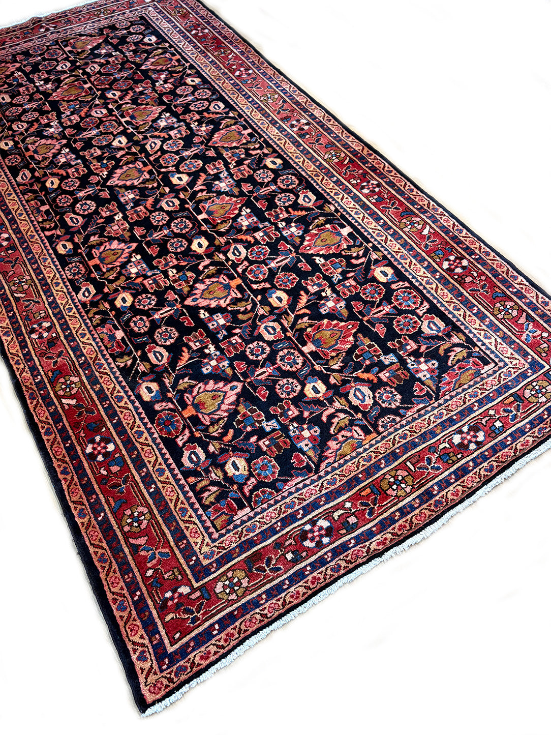 Semi-Antique Persian Nanaj Rug