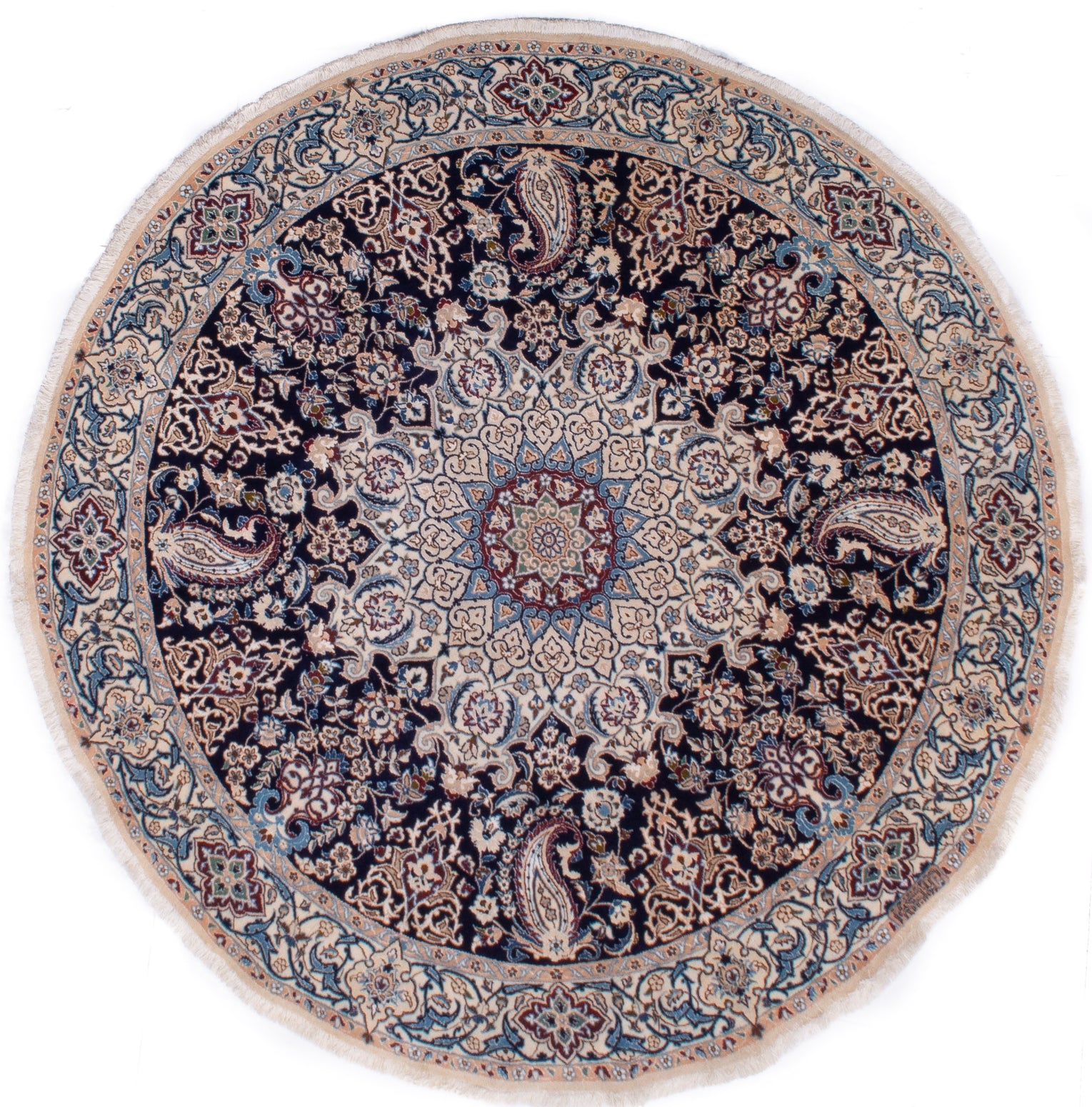 Hand Knotted Persian Nain Rug Ref 3227 540 X 348cm Little Persia hand-knotted-persian-nain-rug-ref-3227-540-x-348cm-little-persia