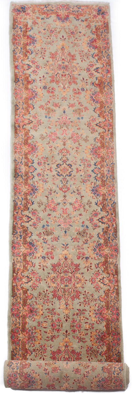 Persian Kerman Hall Runner Rug