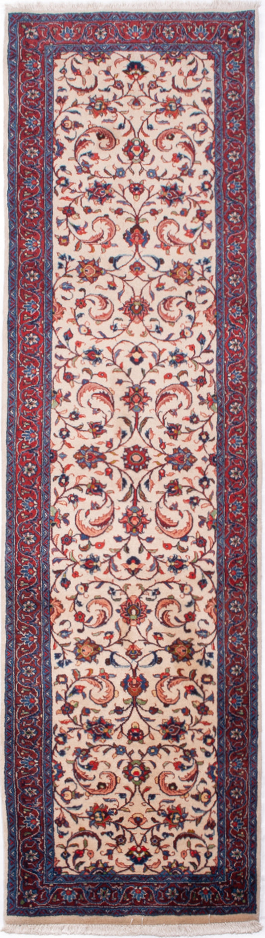 Persian Sarouk Hall Runner Rug