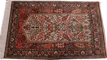 Persian Silk Qom Rug