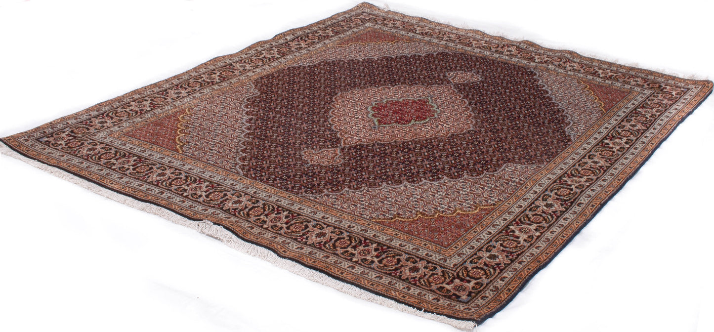 Persian Mahi Tabriz Rug