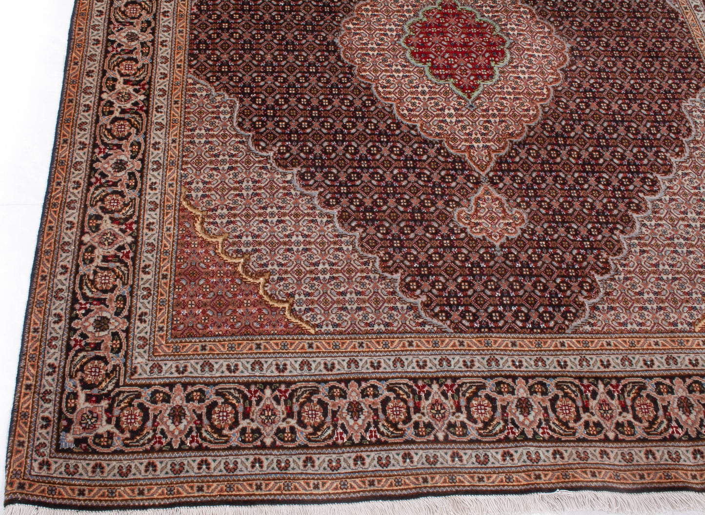Persian Mahi Tabriz Rug