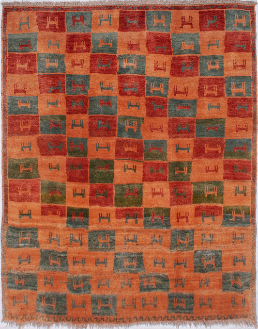 Persian Semi-Antique Gabbeh Rug
