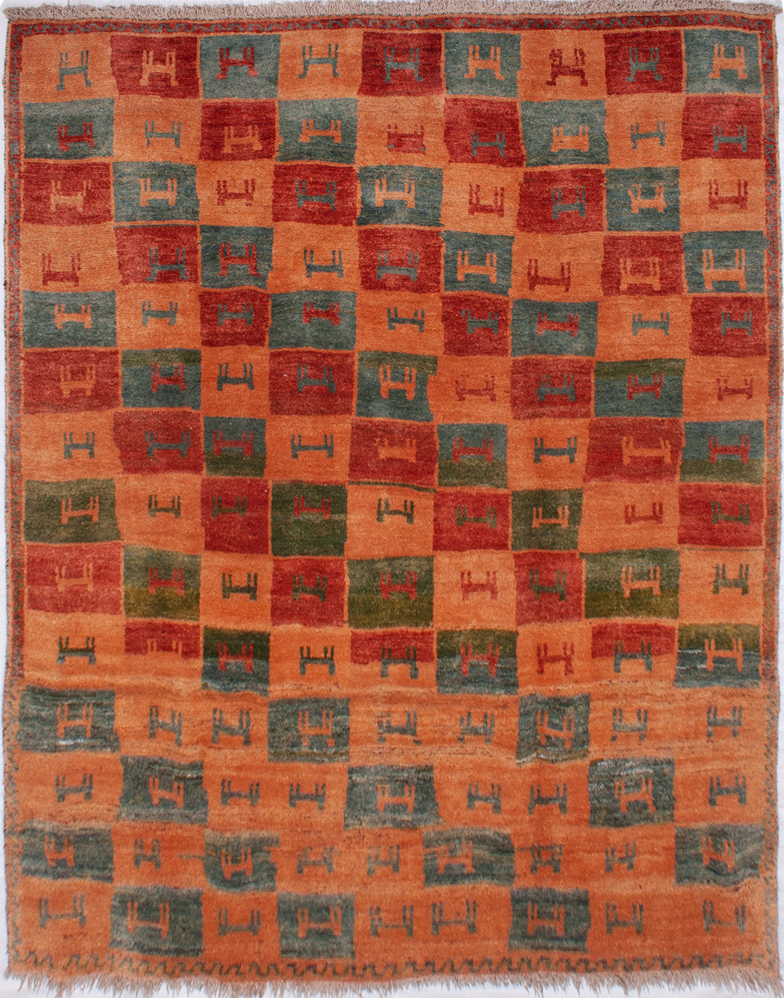 Persian Semi-Antique Gabbeh Rug