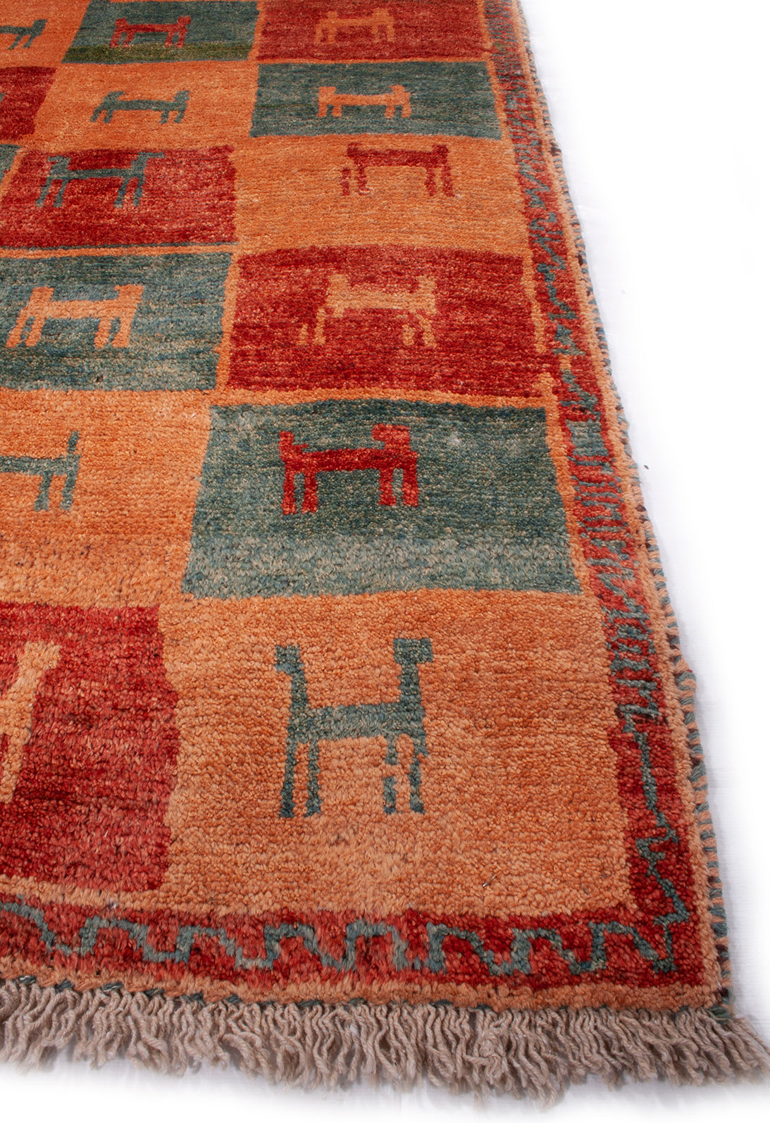 Persian Semi-Antique Gabbeh Rug